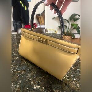 Tory Burch Lee Radziwill Leather Handbag